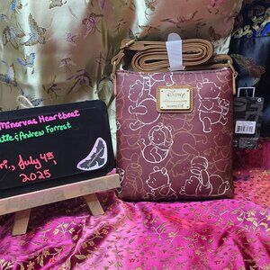 Loungefly Disney Winnie the Pooh Line Art Crossbody Bag - BoxLunch Exclusive